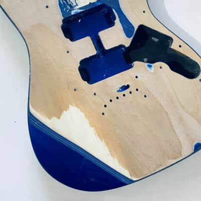 Mini Ibanez GRGM11 Solid Basswood Guitar Body image 6