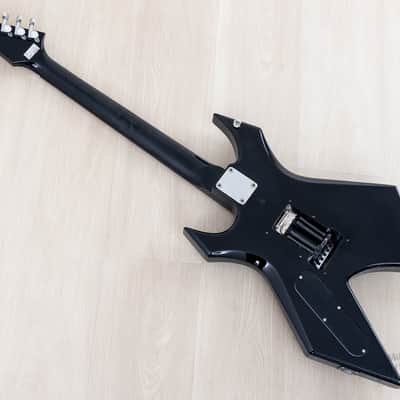 1986 B.C. Rich Warlock NJ Series Black w/ Seymour Duncan SH-2 & SH-4, Japan image 13