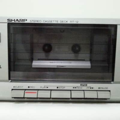 Vintage Sharp RT-12 Stereo Cassette Deck/Very Good Working Condition image 3