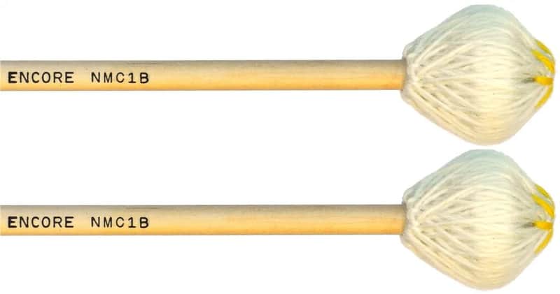Encore Nanae Mimura Concerto Series Extra Hard Marimba Mallets - Birch image 1