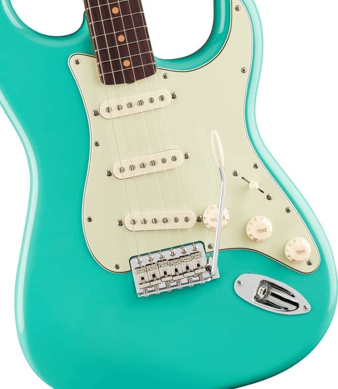 Fender - Vintera III Early '60s Stratocaster - Electric Guitar w/ Rosewood Fingerboard - Seafoam Green - w/ Deluxe Gigbag image 1