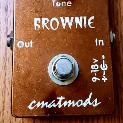 CMATMods Brownie 2010s - Handbuilt Distortion Pedal image 1