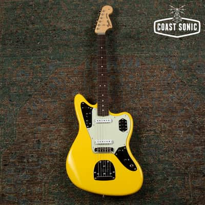 2026 Fender FSR Traditional 60s Jaguar Made in Japan MIJ Graffiti Yellow image 3