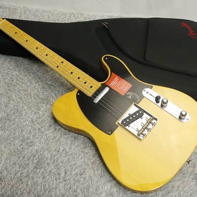 2019 Fender Made in Japan Traditional 50s Telecaster Vintage Natural Finish w/Original Soft case Made in Japan image 24