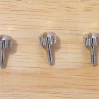 Boss Pedal Vintage Silver Screw Replacement Thumb Screw - Genuine OEM Boss Part - Brand New! image 2