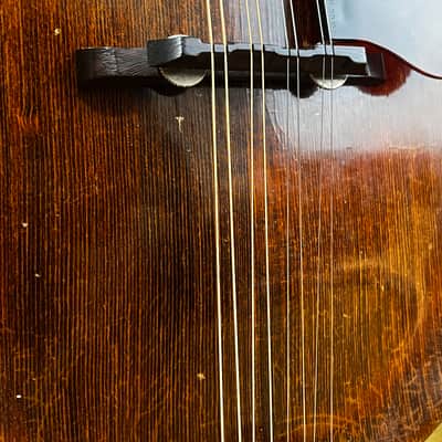 Vintage Gibson Style A-Jr. Mandolin | Figured Back | OHSC image 4