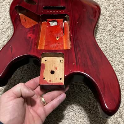 Unmarked Strat style body image 3