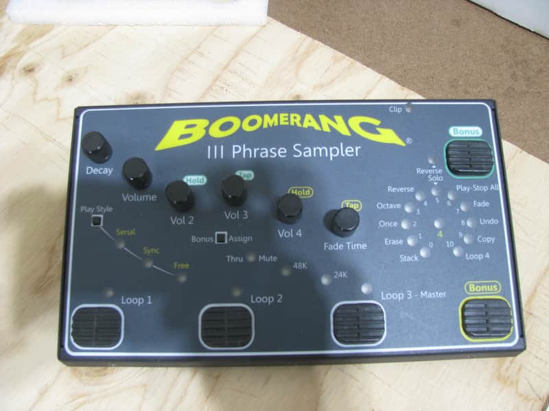 Boomerang III Phrase Sampler