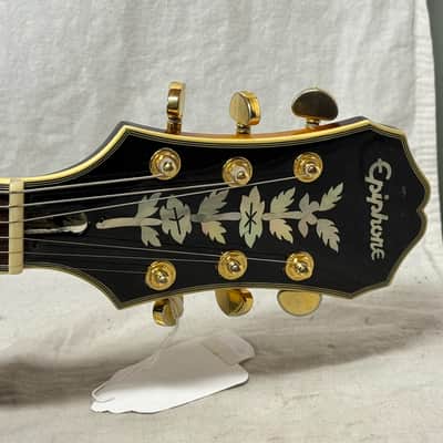 Epiphone Sheraton II 2 Semi-Hollowbody Guitar with Case - MIK Korea 2003 - Vintage Sunburst image 9