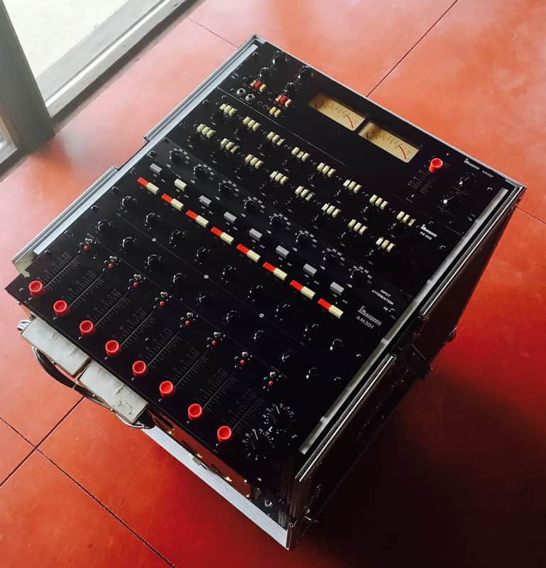 Vintage 1969 Langevin AM-3 8X2 Recording Console Sidecar