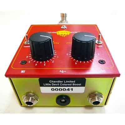 Chandler Limited Little Devil Colored Boost Guitar Pedal image 4