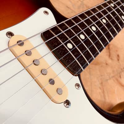 1987 Squier MIJ Stratocaster Electric Guitar image 5