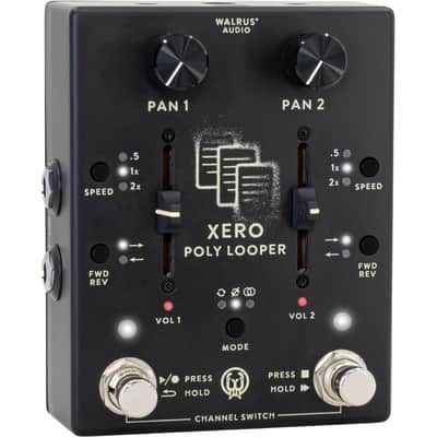 Walrus Audio Xero Polylooper Pedal, Black image 2