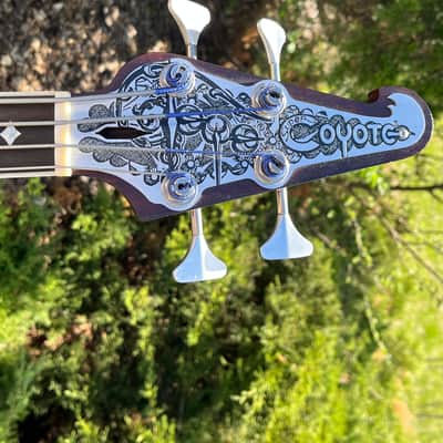 Teye Super Coyote Electric Gypsy Bass with Dragon Protector Plate image 7
