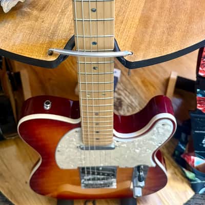Fender American Deluxe Telecaster with Maple Fretboard - Aged Cherry Burst! image 4