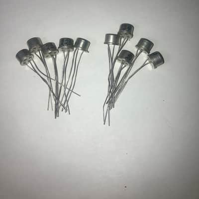 RCA 35120 Vintage Germanium NPN Transistor (NOS) - Silver Can, High Gain hFE 140, Zero Leakage image 2
