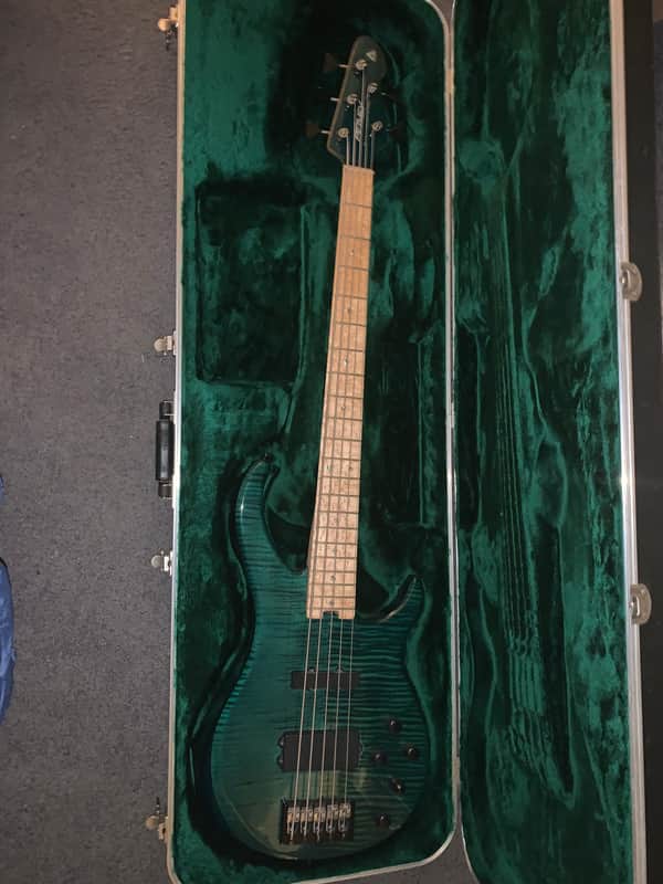 Peavey USA Millennium 5 Plus Green to Blue image 1