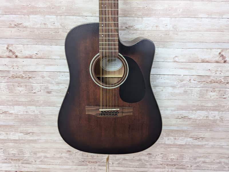 Used Mitchell T331TCE-BST 2020 12 String Acoustic Fishman Electronics image 1
