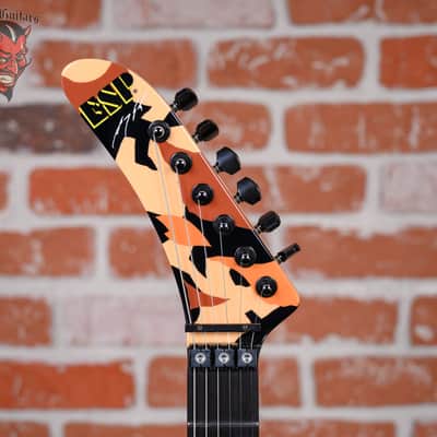 ESP Signature Series George Lynch Desert Eagle Black with Desert Eagle Graphic 2024 w/OHSC image 9