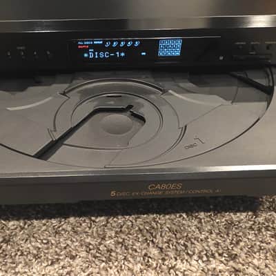 Sony CDP-CA80ES ES-Series 5-Disc CD Changer 2001 - Black image 4