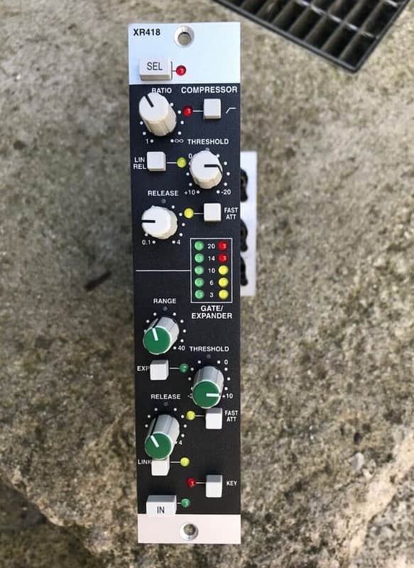 SSL XR418 SSL4000 Dynamics Module XLogic SuperAnalogue X-Rack Compressor Gate image 1