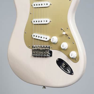 Fender Japan FSR Ikebe 66 Limited Edition Stratocaster MIJ 2020 - White Blonde image 3