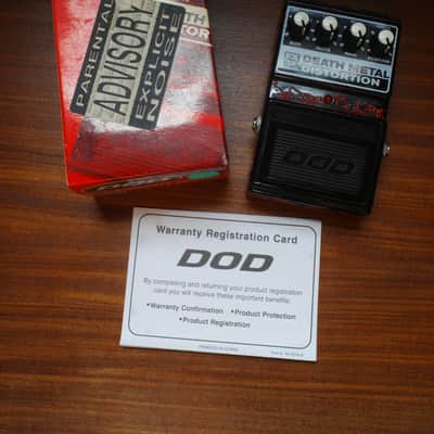 DOD Death Metal Distortion FX86B 1990s - Black image 5