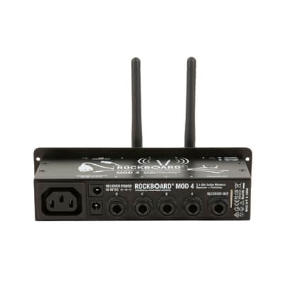 RockBoard MOD 4 & U2 Transmitter - 2.4 GHz Guitar Wireless Receiver, Transmitter + TRS Patchbay image 4