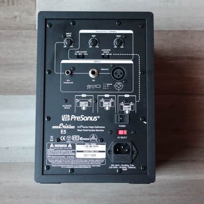 PreSonus Eris E5 2-Way 5" Active Studio Monitor (Single) 2013 - Present - Black image 5