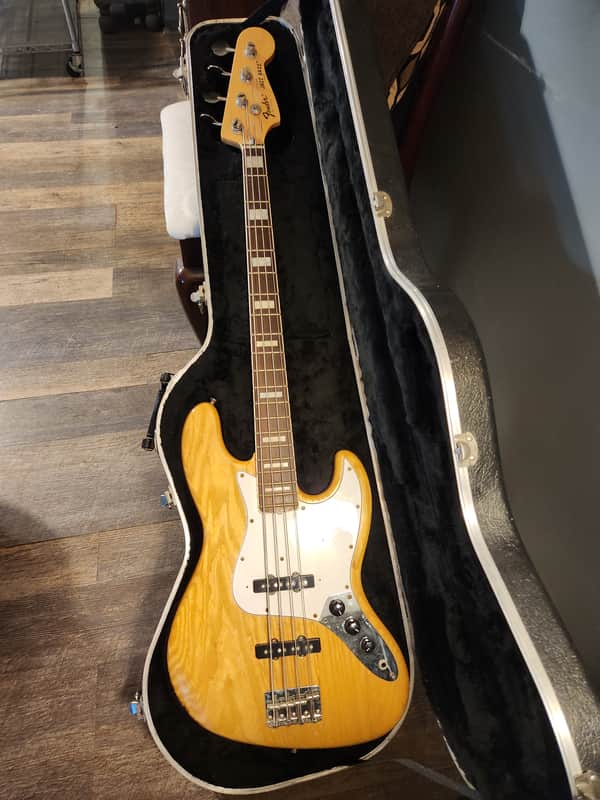 Fender '75 J-BASS RW NAT 1996 - Natural image 1