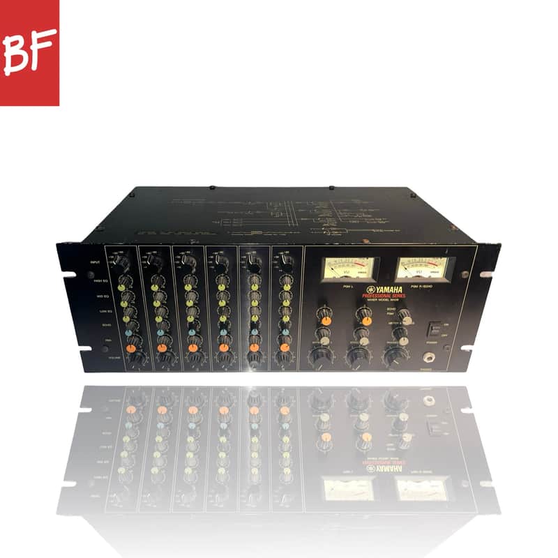 Yamaha M406 Professional Series 6-Channel Rackmount Mixer | Reverb