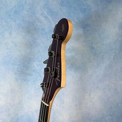 2010 Fender Japan AJB Aerodyne Jazz Bass Old Candy Apple Red, MIJ image 8