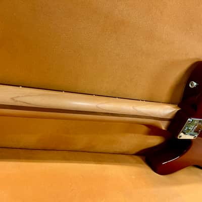 Fender Tele-Sonic Crimson Red Transparent USA image 8