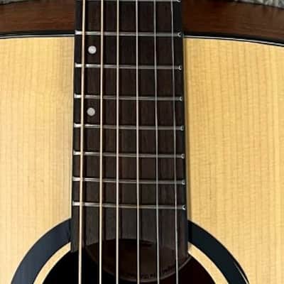 Luna Wabi Sabi Dreadnought Satin Finish Solid Spruce Top Acoustic Guitar image 7