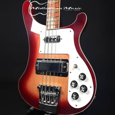 Rickenbacker - 1999 4003 4-String Stereo Bass Guitar - Fireglo Gloss Finish w/Original Case USED image 9