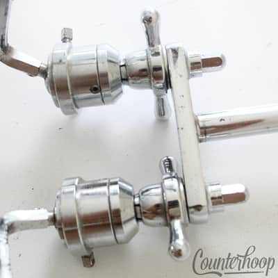 *Rogers Swivomatic Tom Double Hex-Post L-Arm Bass Drum Mount Holiday/Powertone* image 2