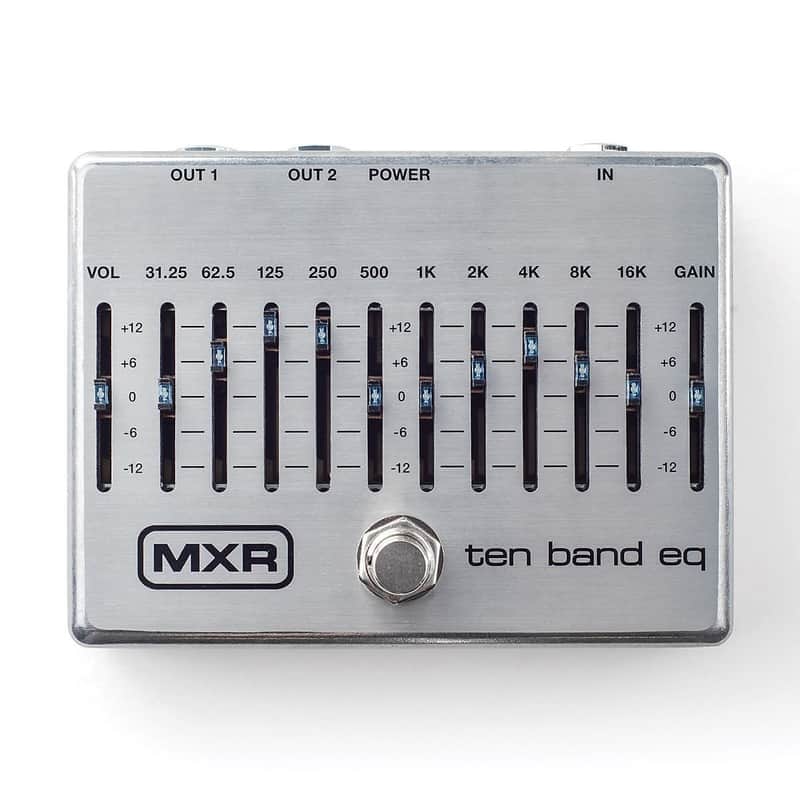 MXR M-108S Ten Band EQ pedal image 1