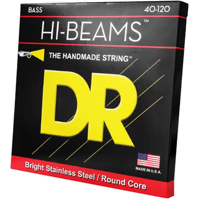 Hi Beam Stainless Steel Light 5 Cordes 40-120 DR Strings image 1