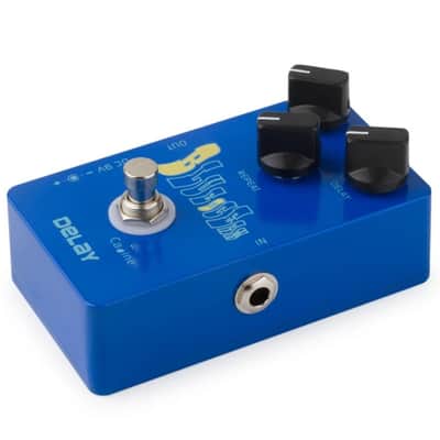 Caline CP-19 Blue Ocean Analog Delay Pedal True Bypass, FREE PICK + HOLDER+ FREE SHIP USA image 7