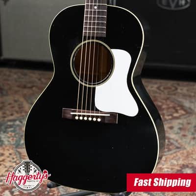 Gibson Custom Shop 1933 L-00 Reissue Murphy Lab Light Aged Acoustic Guitar - Ebony with Hardshell Case image 1