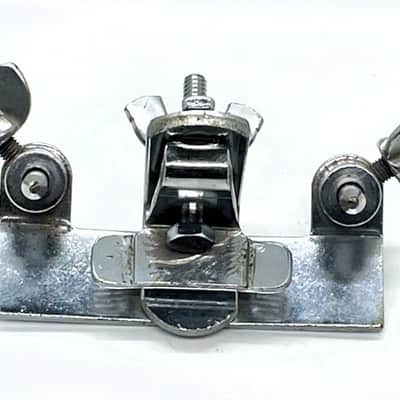 Ludwig #1304 / L-1304-BA Hoop Mounted Bass Drum Anchor Spurs - Block Logo Vintage 70s/80s- EX - LBDA-106 image 3