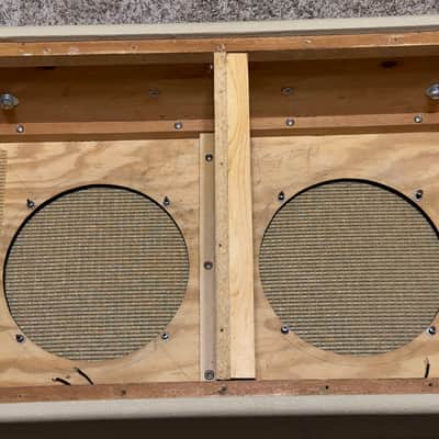 Fender Band~Master cab only 1964-1966 Blonde re-cover image 12