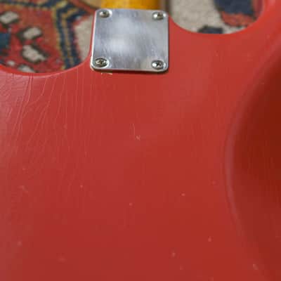 MB Guitars 62-S  2024 - Fiesta Red Hardtail image 15