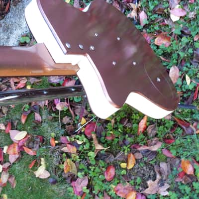 Danelectro u-2 guitar coke bottle headstock 1950's copper image 6