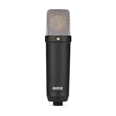 Rode NT1 Signature Series Condenser Microphone with SM6 Shockmount and Pop Filter - Black image 1