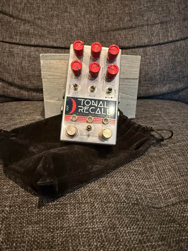 Chase Bliss Audio Tonal Recall RKM Red Knob Mod Analog Delay 2017 - 2018 - Graphic with Red Knobs image 1