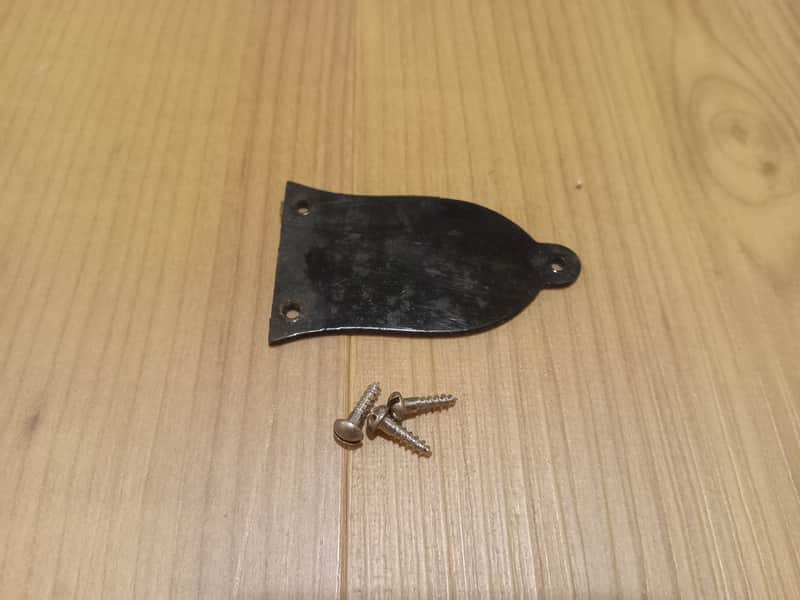 Vintage 1960's Kay Guitar Truss Rod Cover w/ Original Mounting Screws! image 1