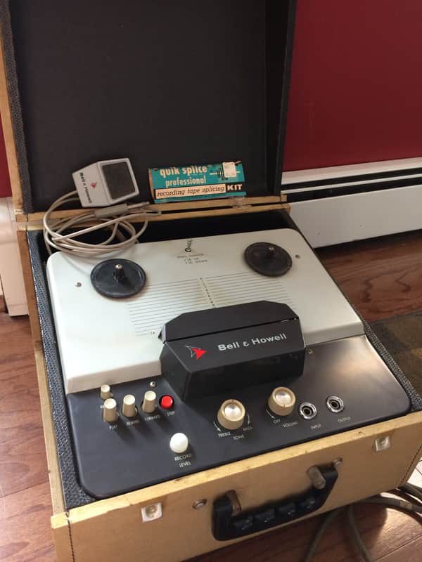 Bell & Howell 1/4" Reel To Reel Tube Analog Recorder / Player 771 StereoTone from 1958 image 1