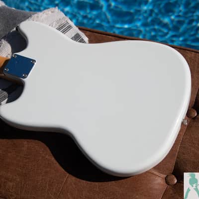 Fender MIJ Traditional II 60s Mustang - Olympic White - Pro Set Up