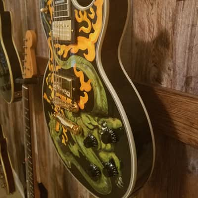 Gibson Les Paul Custom 2003 Black Dragon image 14
